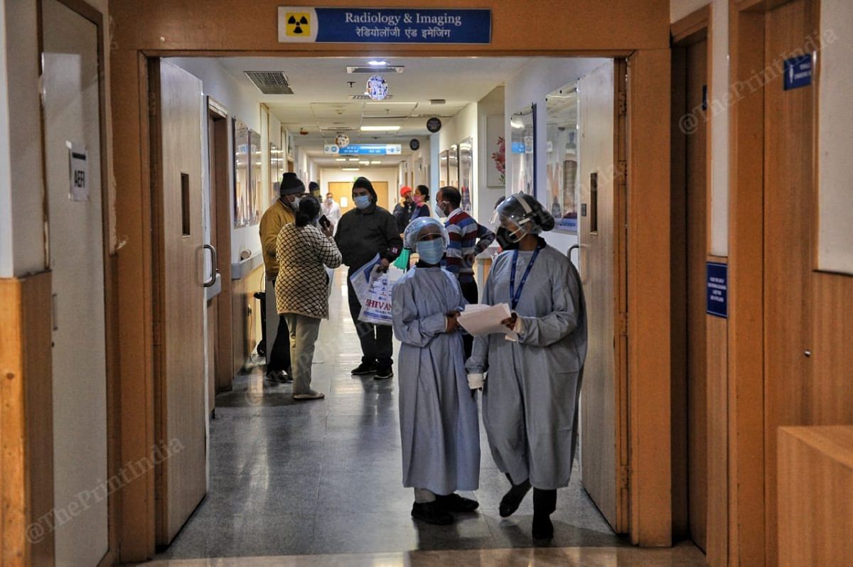 From installing freezers to setting up cold chain equipment, arrangements are being made at a Delhi government hospital here for storing the vaccine, whenever it arrives | Photo: Suraj Singh Bisht | ThePrint