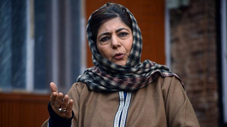 ‘People have been terrorised into silence. But you can’t buy peace through threats’ — Mehbooba