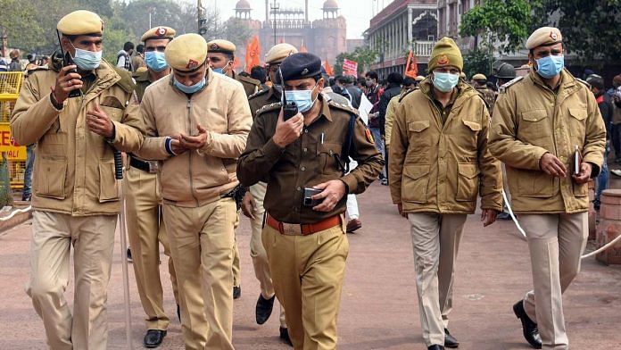 Representational image of Delhi Police personnel | ANI File photo