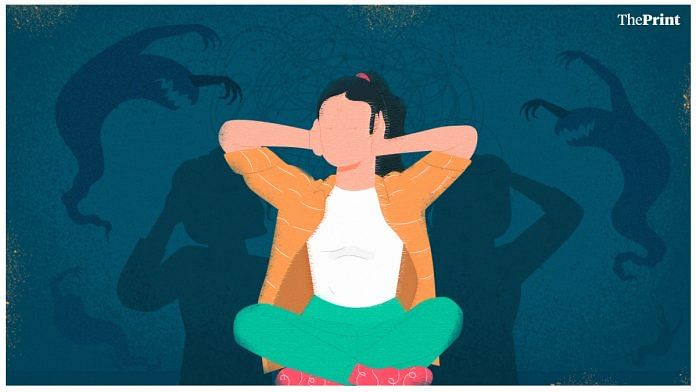 Schizophrenia is a chronic brain disorder, which causes distortions in thinking and perception | Illustration: Ramandeep Kaur | ThePrint