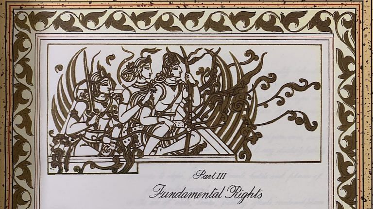 Why painting of Ram in India’s Constitution matters
