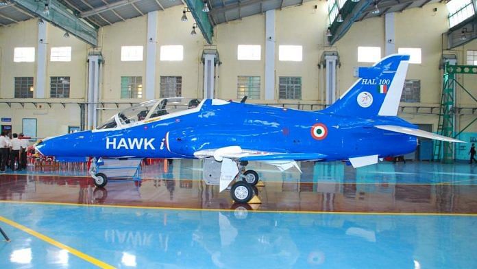 Smart Anti Airfield Weapon test fired from a Hawk-i aircraft in Odisha on 21 January