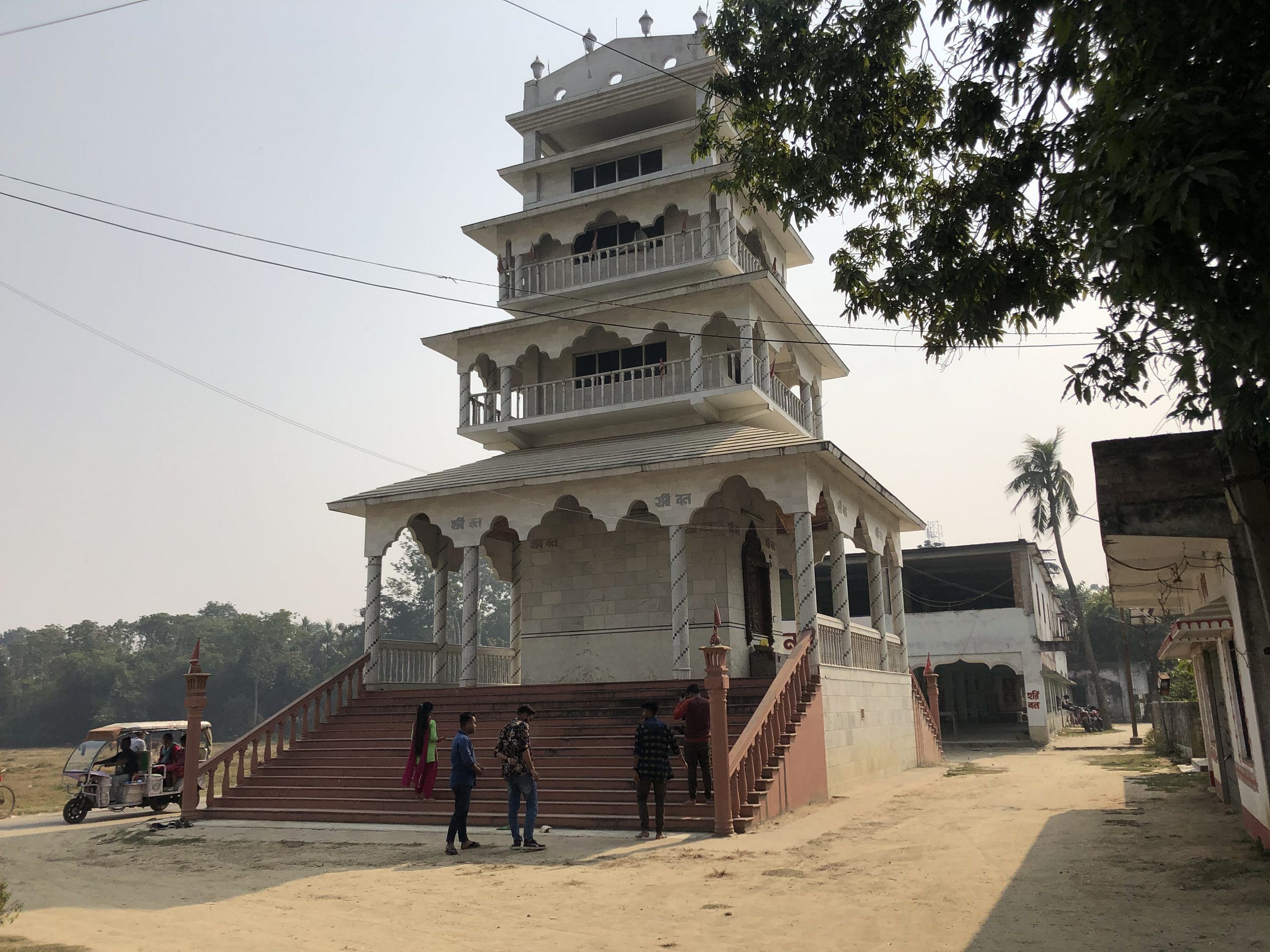 Matua temple in Thakurnagar | Photo: Madhuparana Das | ThePrint