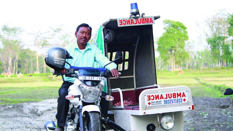 Better than a ‘proper’ ambulance — how Karimul Hak’s free bike service won him a Padma Shri