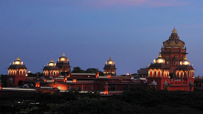 A view of the Madras High Court in Chennai | hcmadras.tn.nic.in