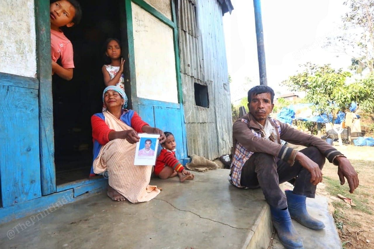 Kletus Charmang (R) and Rita Dkhar lost their 20-year-old son Shalabas in the 2018 Ksan mining accident | Praveen Jain | ThePrint
