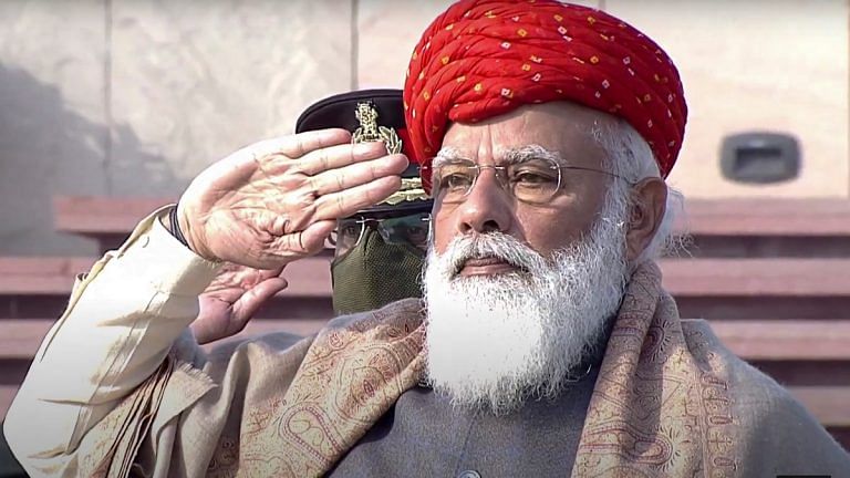Modi continues turban tradition this Republic Day with ‘halari pagdi’ gifted by Jamnagar royals
