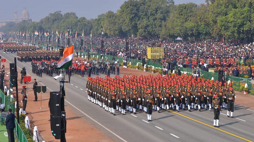 Representational image of R-Day parade | Praveen Jain | ThePrint