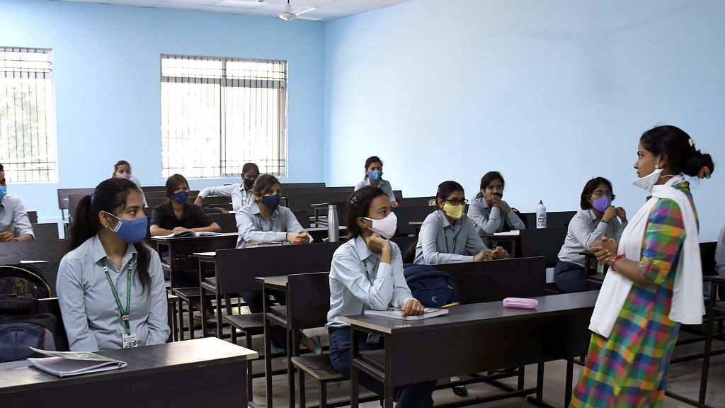 Students in a classroom in Ranchi | Representational image | ANI Photo