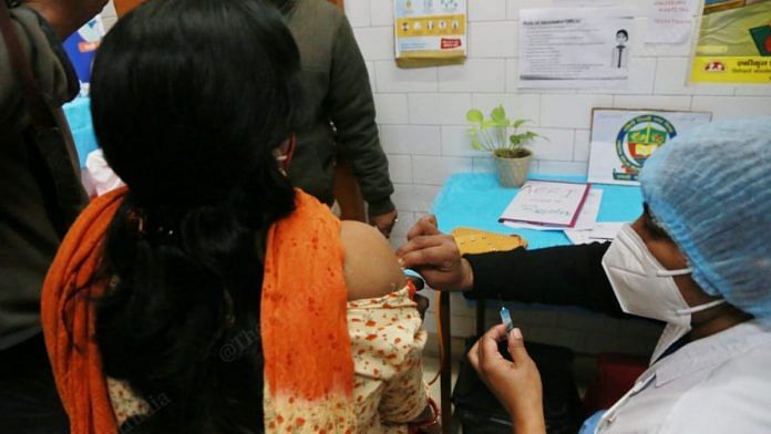 The vaccination dry run was held at three places in Delhi Saturday | Photo: Manisha Mondal | ThePrint