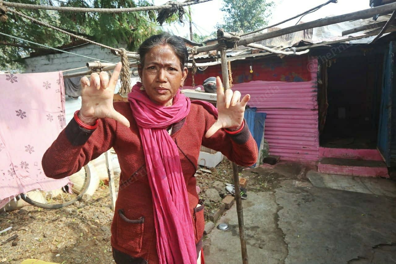 Gulab Pasi says she has been fine since she received the first shot and is now waiting for the second one | Praveen Jain | ThePrint 