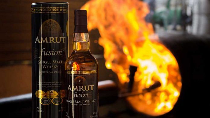 Amrut Fusion Indian Single Malt has topped the global list of best whiskeys to have | Photo: Amrut Distilleries