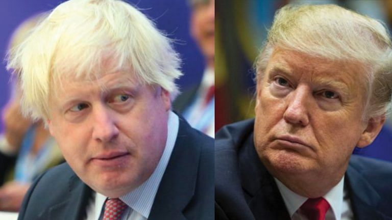 Donald Trump has been a disappointment to Boris Johnson