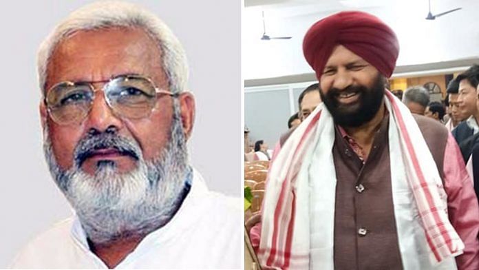 BJP leaders Surjit Jyani and Harjit Singh Grewal | Twitter and Facebook