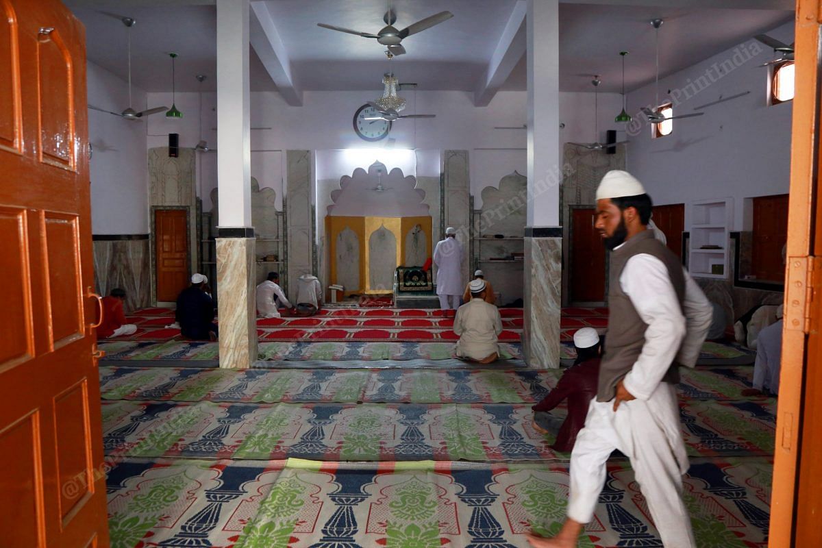 Mustafabad's Farooqia Masjid is being restored now | Photo: Manisha Mondal | ThePrint
