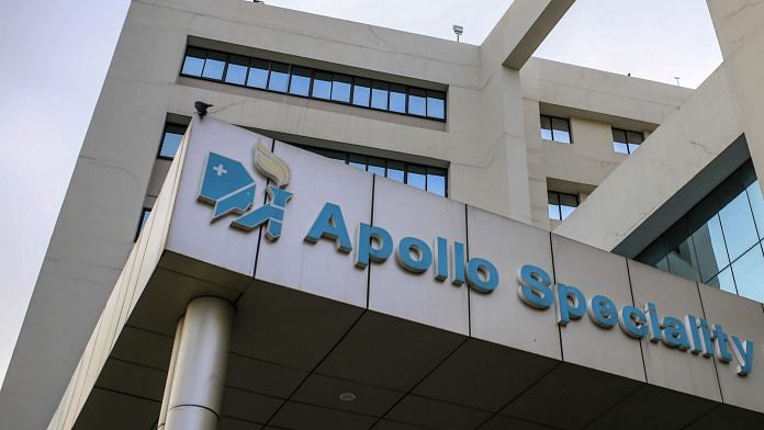 An Apollo Speciality Hospital, operated by Apollo Hospitals Enterprises Ltd., stands in the Vanagaram area of Chennai, India | Dhiraj Singh | Bloomberg