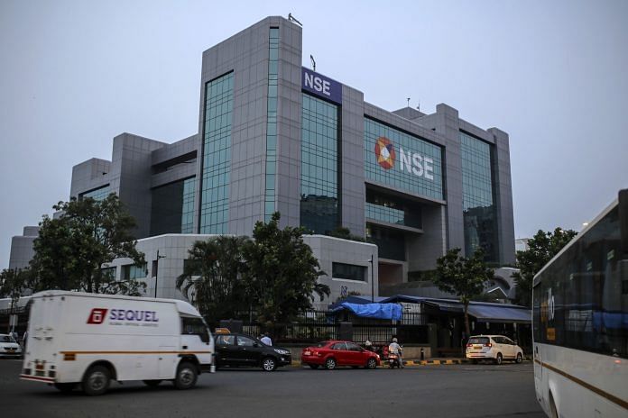 NSE building stands in the Bandra Kurla Complex (BKC) in Mumbai | Photo: Dhiraj Singh | Bloomberg File photo