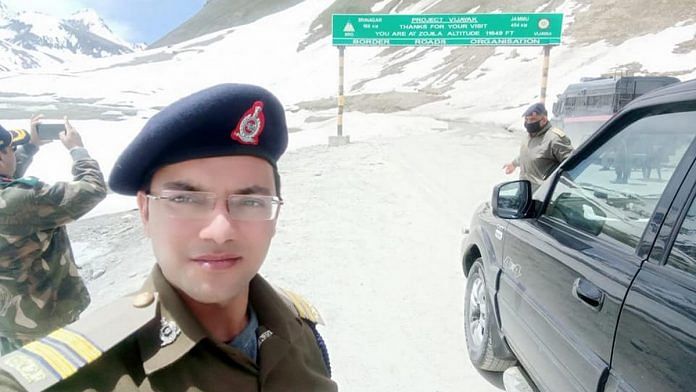 Indian Engineering Service officer Subhan Ali was deployed with the Border Roads Organisation in Ladakh | Photo: Facebook | Subhan Ali