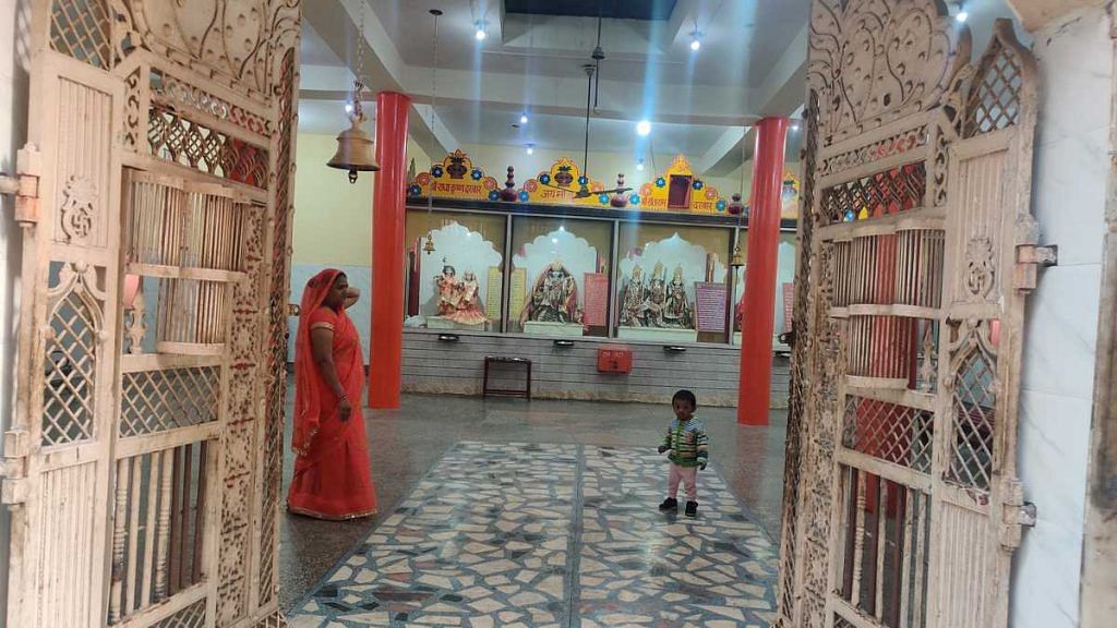 The Shiv temple in Moonga Nagar wasn't damaged in the violence as rumoured, priest Sharma says | Photo: Bismee Taskin | ThePrint