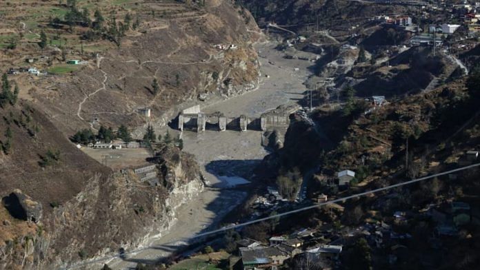 The under-construction Rishi Ganga power project sustained heavy damage in the 7 February flood | Suraj Singh Bisht | ThePrint