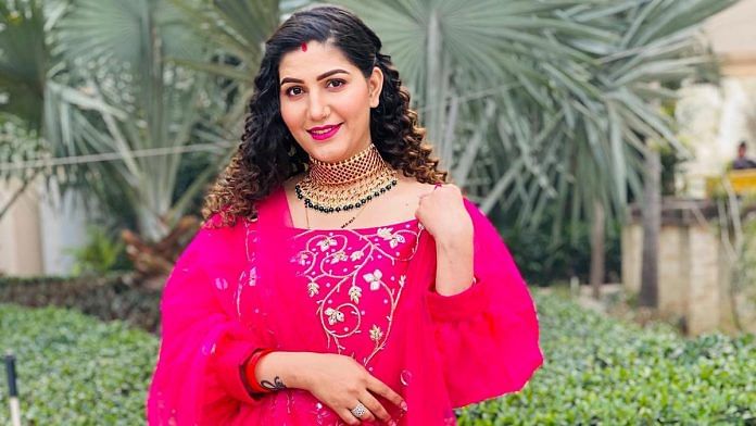 Haryanvi dancer Sapna Chaudhury | Facebook