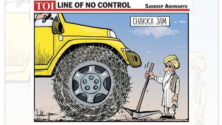 Farmers’ chakka jam & the optics game, Congress moves ‘backwards’ to Sabarimala