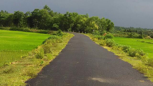 A road in Purulia, West Bengal