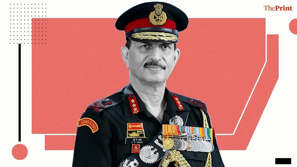 Northern Army Commander Lt Gen. Y.K. Joshi | Image: ThePrint