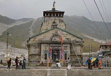 File image of Kedarnath temple in Uttarakhand. Char Dham project aims to improve road connectivity to the Hindu pilgrimage sites of Yamunotri, Gangotri, Kedarnath and Badrinath | Commons