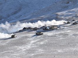 Army tanks seen in eastern Ladakh, on 10 February 2021 | Photo: Indian Army
