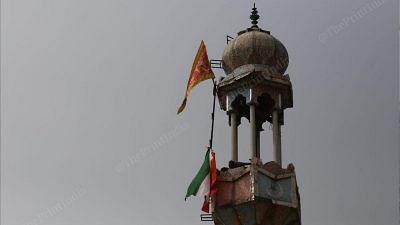 A mob had climbed the minaret of the mosque and planted a saffron flag | Manisha Mondal/ThePrint file