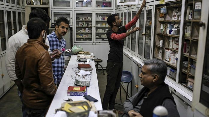 Representational image of a pharmacy | PTI