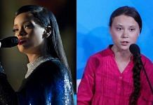 Singer Rihanna (left) and activist Greta Thunberg (right) | Commons