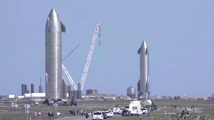 A file photo of Starship SN9 and SN10. | Photo: Twitter/@elonmusk