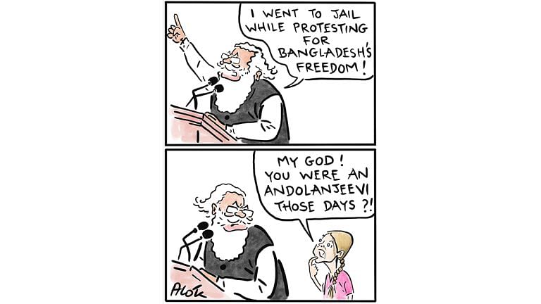 PM Modi’s ‘andolan-jeevi’ days and Nitish Kumar’s ‘Delhi model’ of democracy