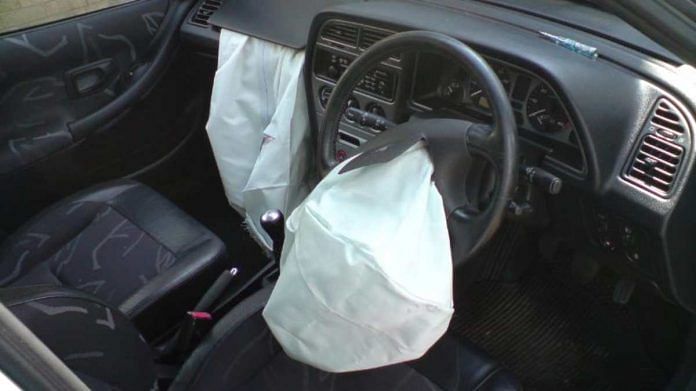 were found airbags module chevy trax 2015