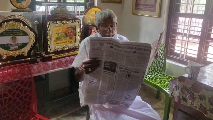 Chandy Veteran Congress leader Oommen Chandy | Photo: Fatima Khan | ThePrint