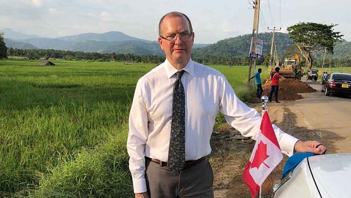 Canadian High Commissioner to Sri Lanka David McKinnon | Twitter | @McKinnonDavid