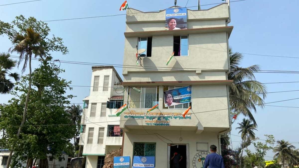 Trinamool’s block office in Nandigram | Madhuparna Das