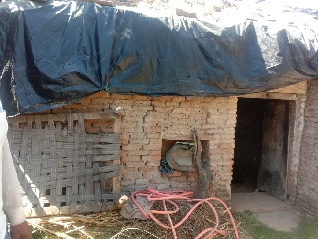 Tiwari’s home at Silawan village in Uttar Pradesh’s Lalitpur district | By special arrangement