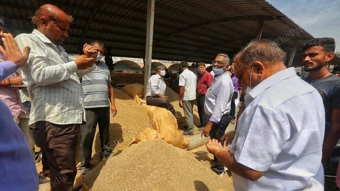 A view of the spice trade at Gujarat's Unjha APMC | Photo: Praveen Jain | ThePrint