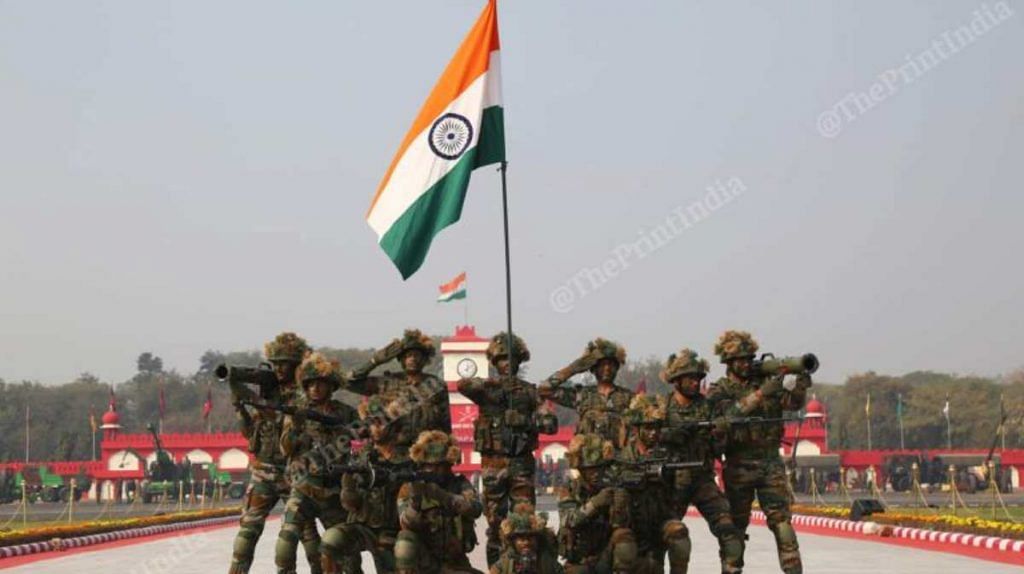Representational image | Army personnel during the Army Day parade | Photo: Suraj Singh Bisht | ThePrint File Photo