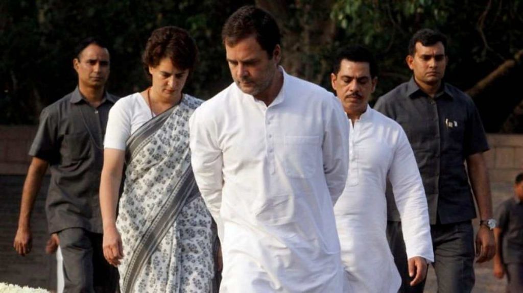 Congress leader Rahul Gandhi with Priyanka Gandhi Vadra | Photo: Praveen Jain | ThePrint