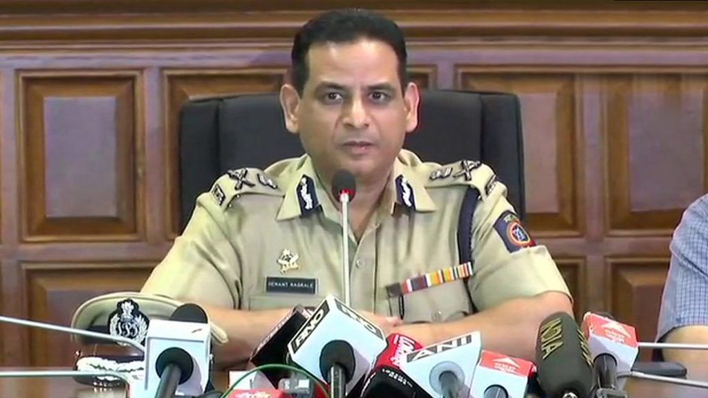 Mumbai Police chief Hemant Nagrale | ANI | Twitter
