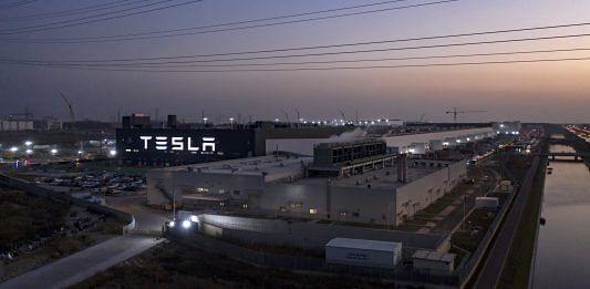 The Tesla Gigafactory in Shanghai | Photo: Qilai Shen | Bloomberg