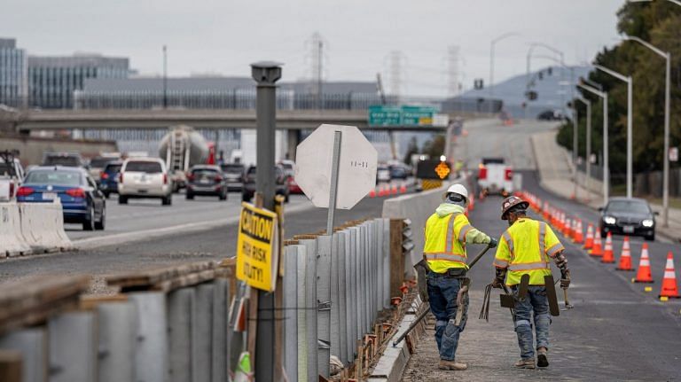 ‘They’re going to eat our lunch’: Biden starts big infrastructure bet as US lags behind China