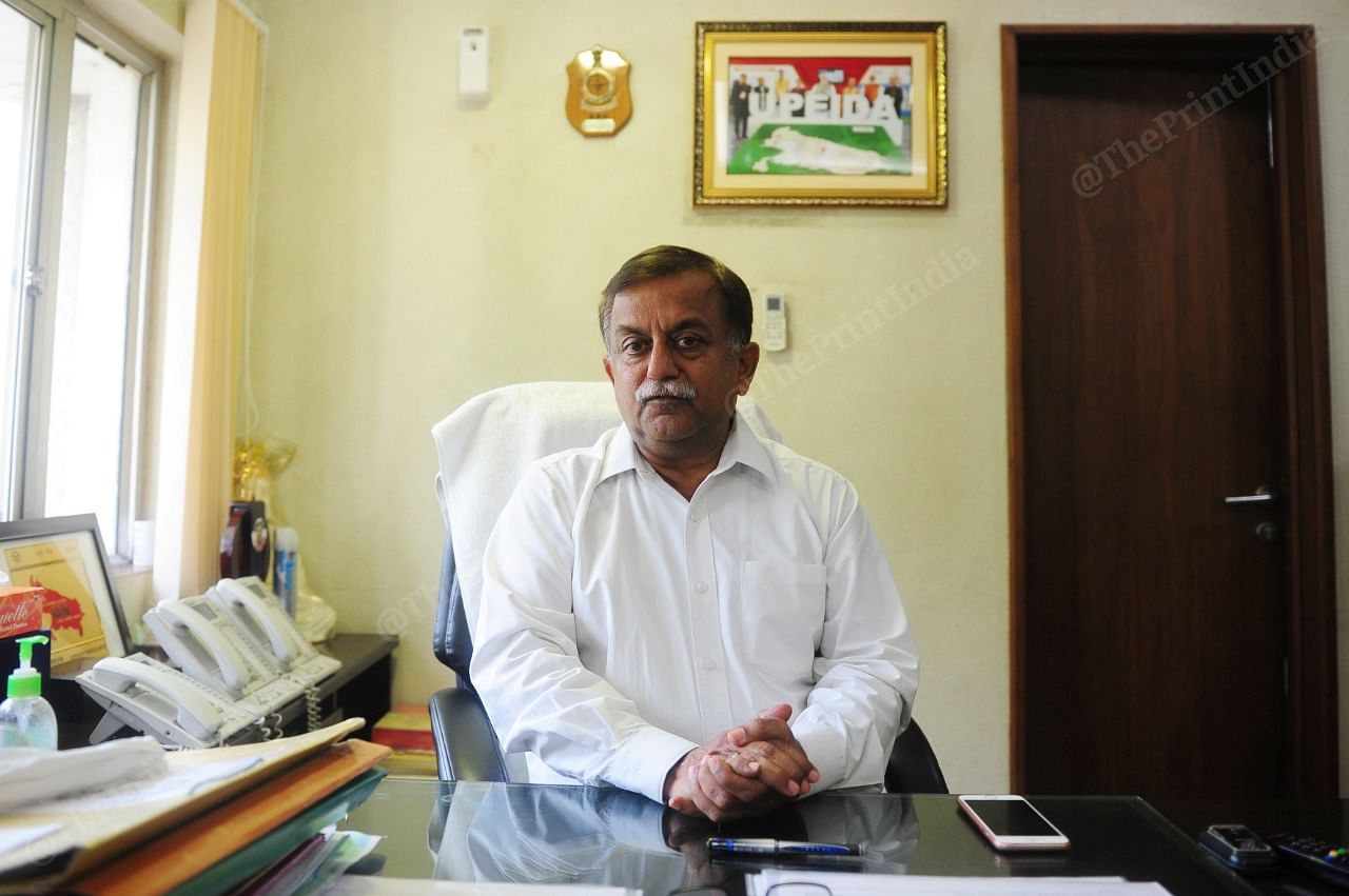 Uttar Pradesh Home Secretary and UPEIDA Chief Executive Officer Awanish Awasthi. | Photo: Suraj Singh Bisht/ThePrint