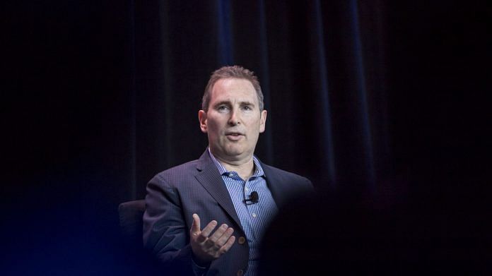 Andy Jassy, chief executive officer of web services at Amazon.com Inc., speaks during the Amazon Web Services (AWS) Summit in San Francisco, California, U.S., on Wednesday, April 19, 2017.| Photographer: David Paul Morris | Bloomberg