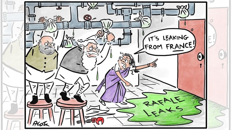 Rafale 'leaks' from France, and India's EVM 'carriers' Rafale 'leaks' from France, and India's EVM 'carriers'