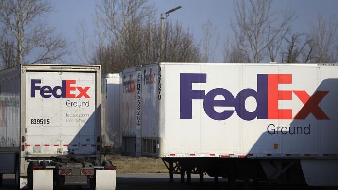 FedEx Ground semi-trailers parked in a yard | Representational image | Photo: Luke Sharrett | Bloomberg